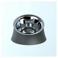 photo wowl dog bowl in thermoplastic resin, black and 18/10 stainless steel 1